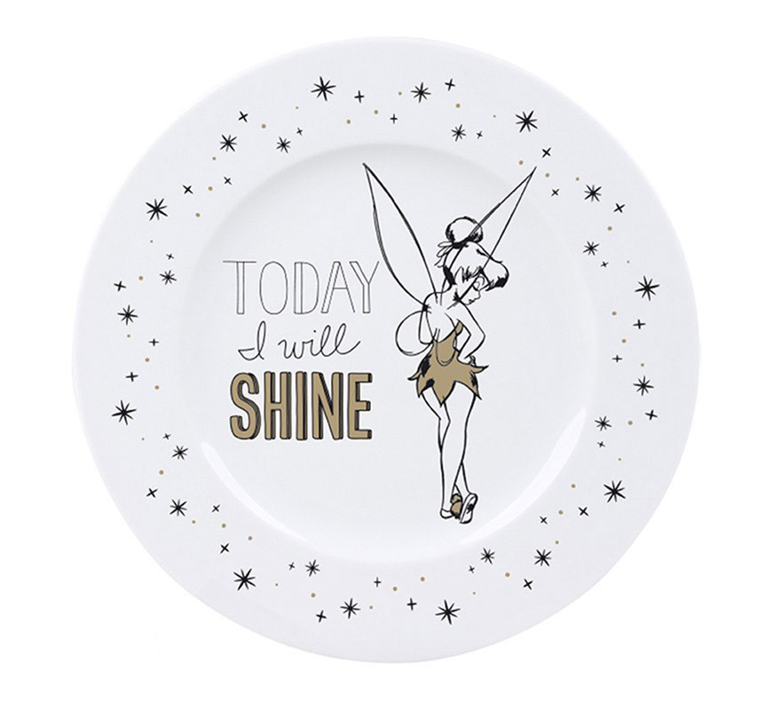 Set of 4 Disney Tinkerbell plates-B