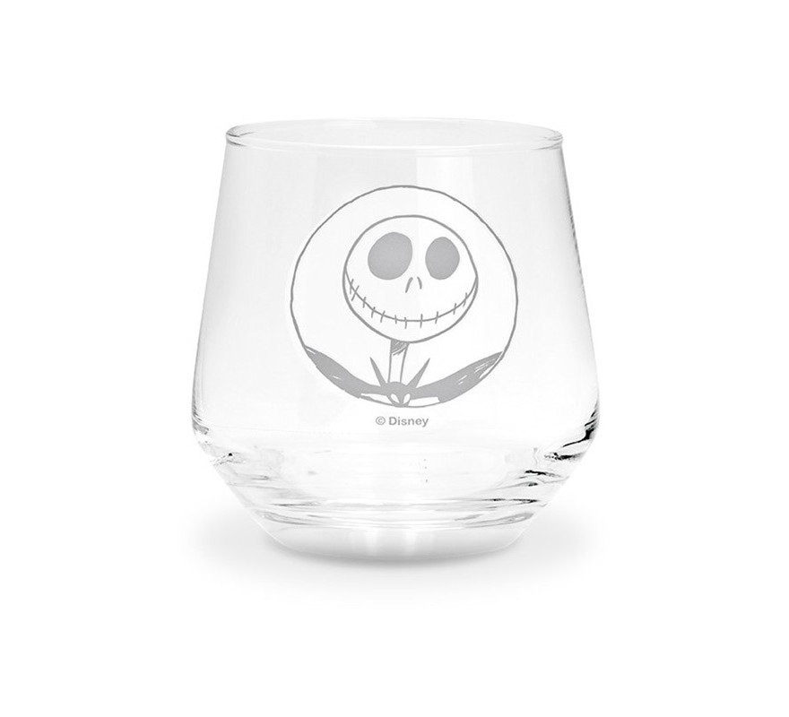 Jack and Sally Nightmare Before Christmas Glasses Set-B