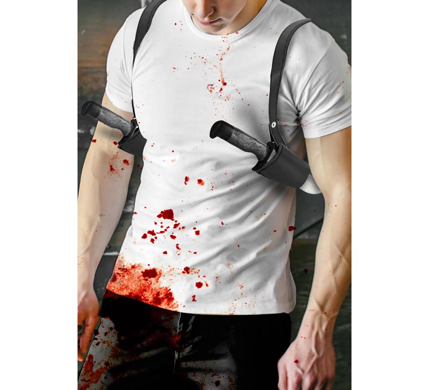 Shoulder Holster with 2 Knives-B