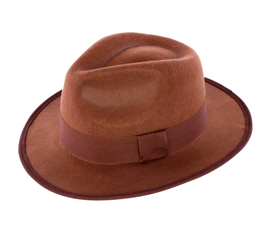 Sombrero de Arqueólogo Aventurero marrón-B
