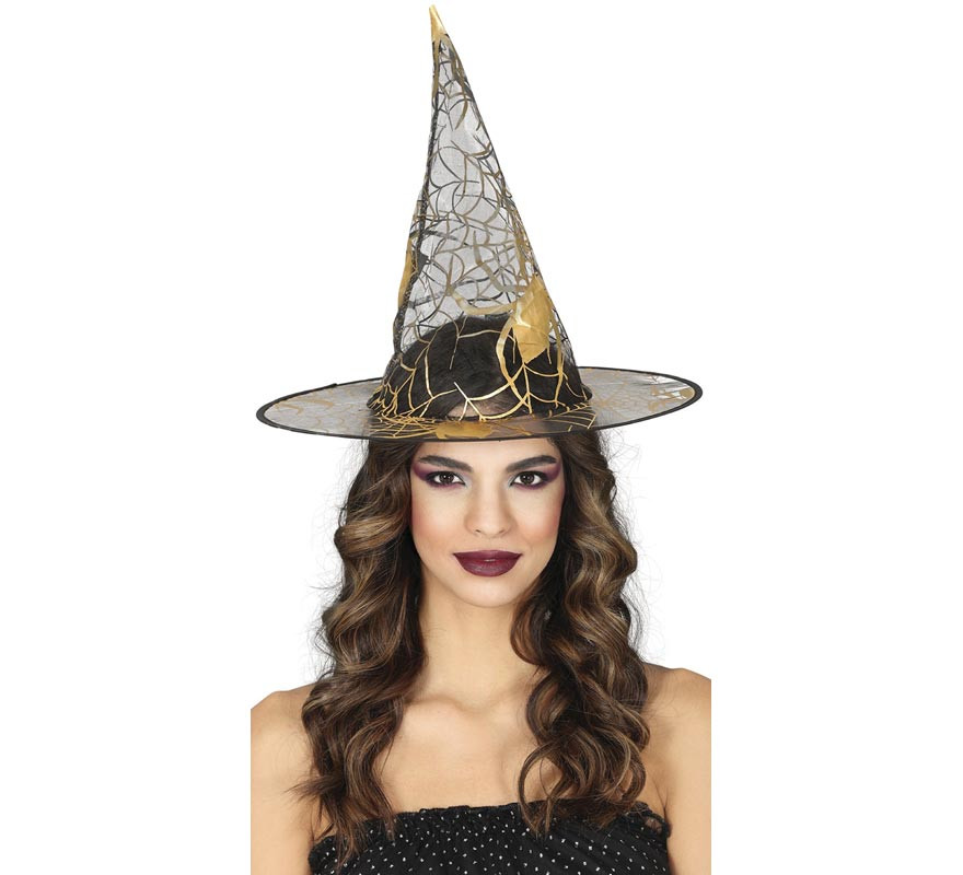 Chapeau De Sorcière Classique Élégant - Déguisement Halloween Femme Fille | Accessoire Fête Costume