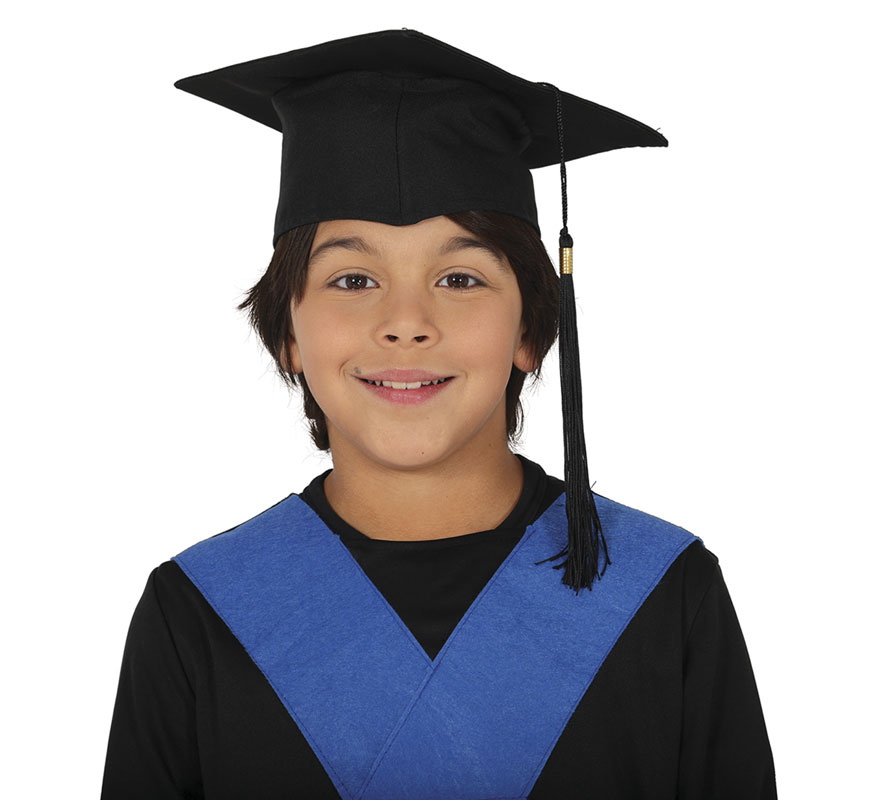 Sombrero de Estudiante graduado de tela infantil-B