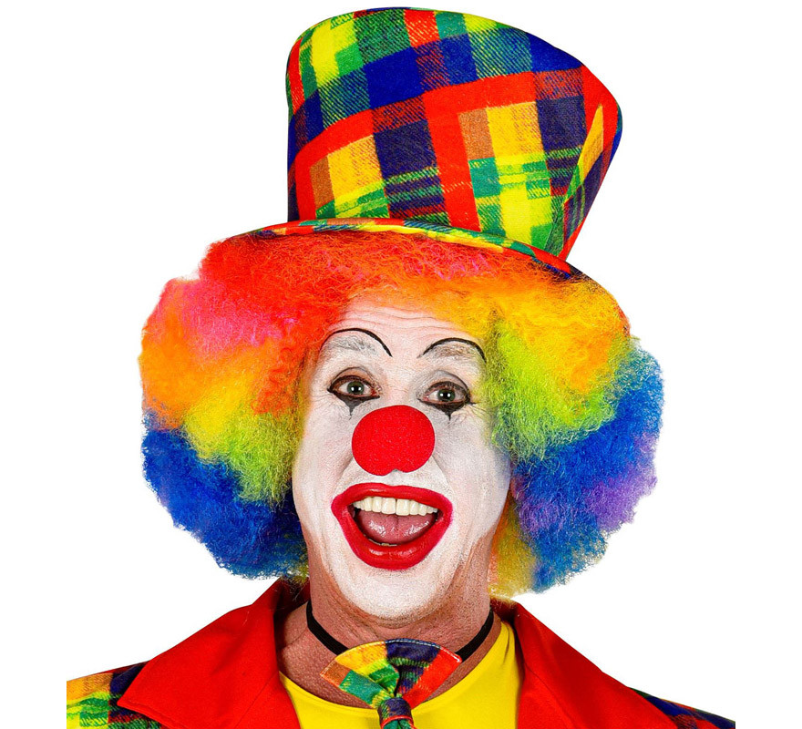 Cappello da clown multicolore-B
