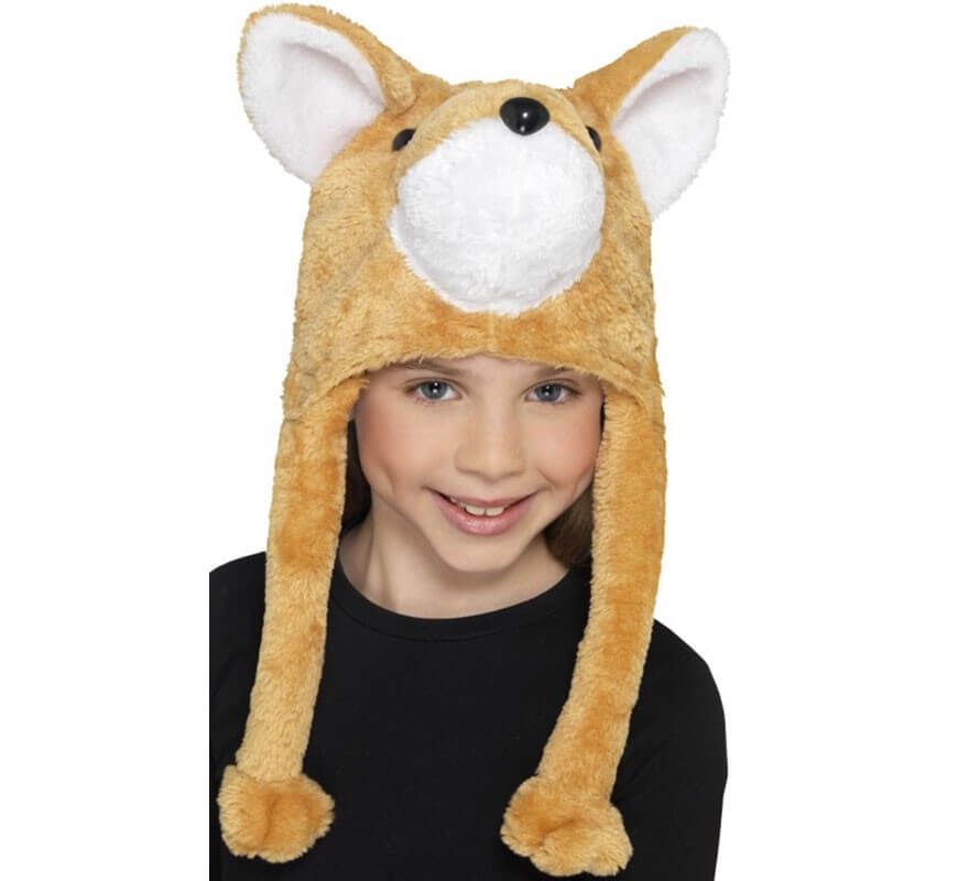 Chapéu de raposa laranja-B