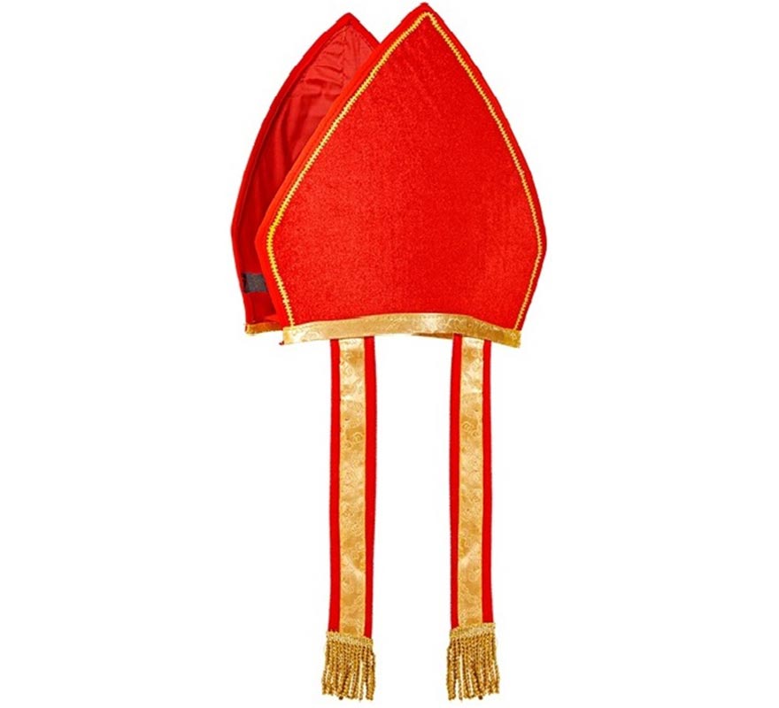 Sombrero o Mitra Terciopelo de Arzobispo o Cardenal-B