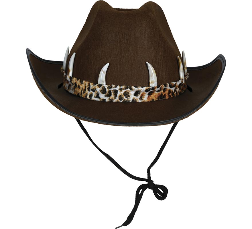 Sombrero Vaquero Australiano marrón adultos-B
