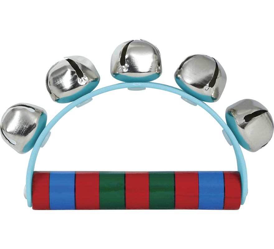 Sonajero Cascabeles de Madera de 9x11 cm-B