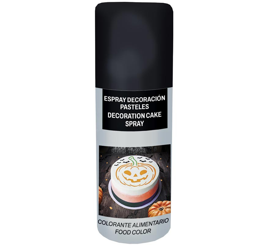 Spray Decoración Pasteles negro 100 ml-B