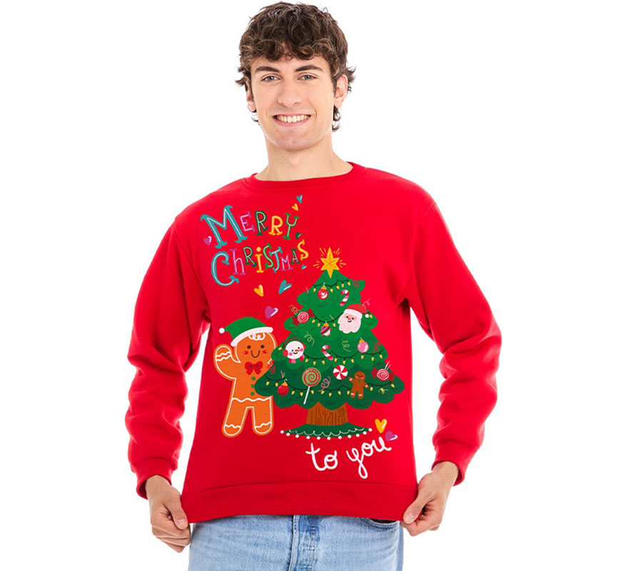 Sudadera Merry Christmas para adulto-B