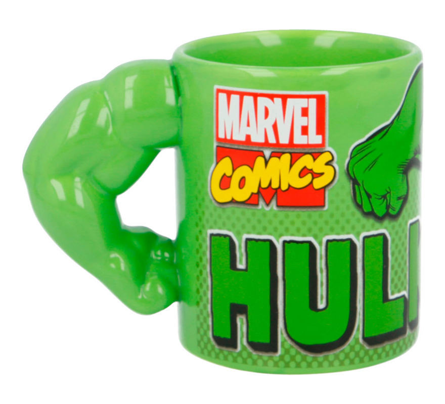 Caneca Hulk Marvel Braço 3D-B