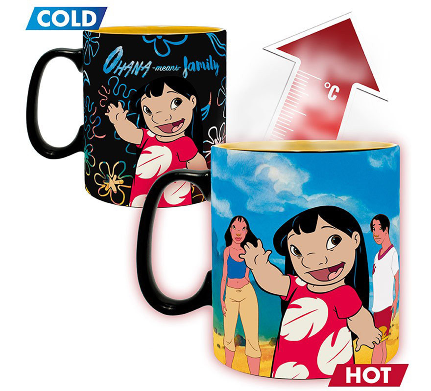 Taza Térmica Lilo y Stitch Disney 460 ml-B