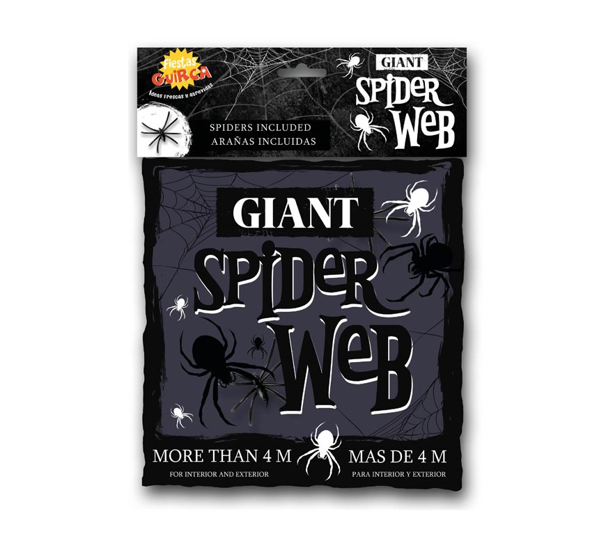 60g Black Spider Web-B