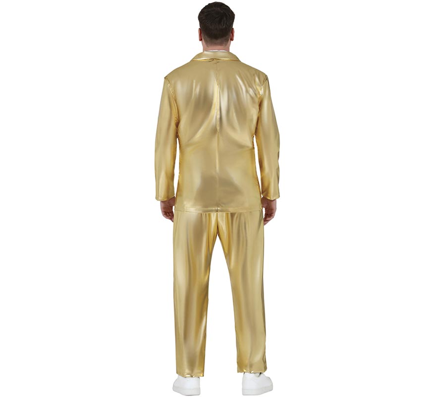 Traje Divertido dorado para hombre-B