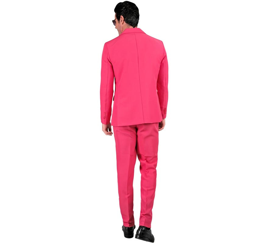 Traje Divertido elegante Míster rosa para hombre-B