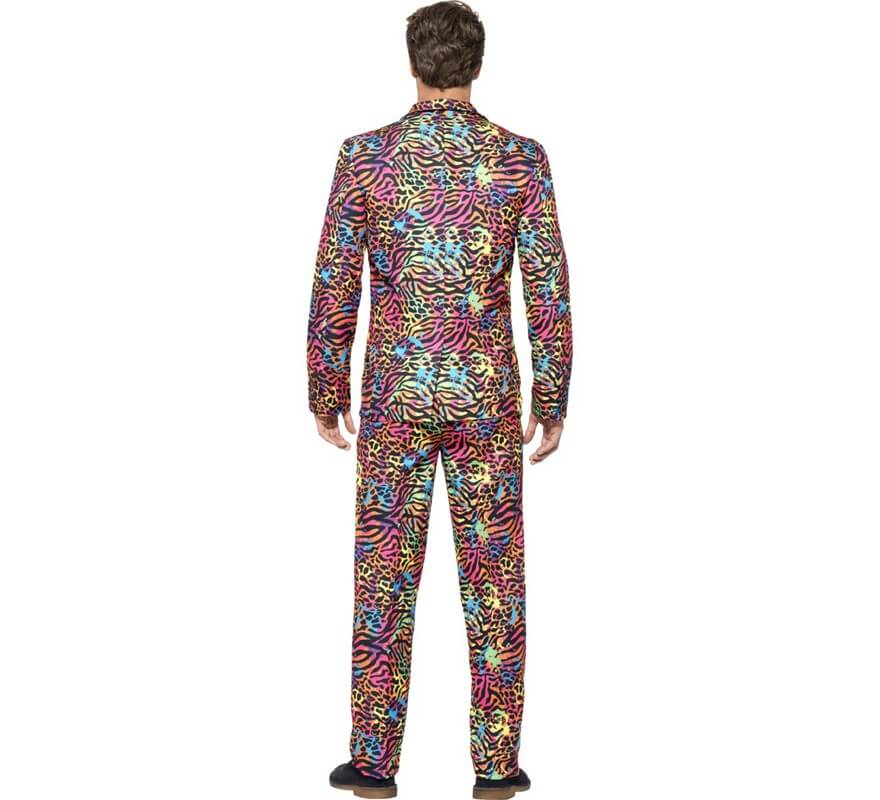 Funny Multicolor Suit pour les hommes-B