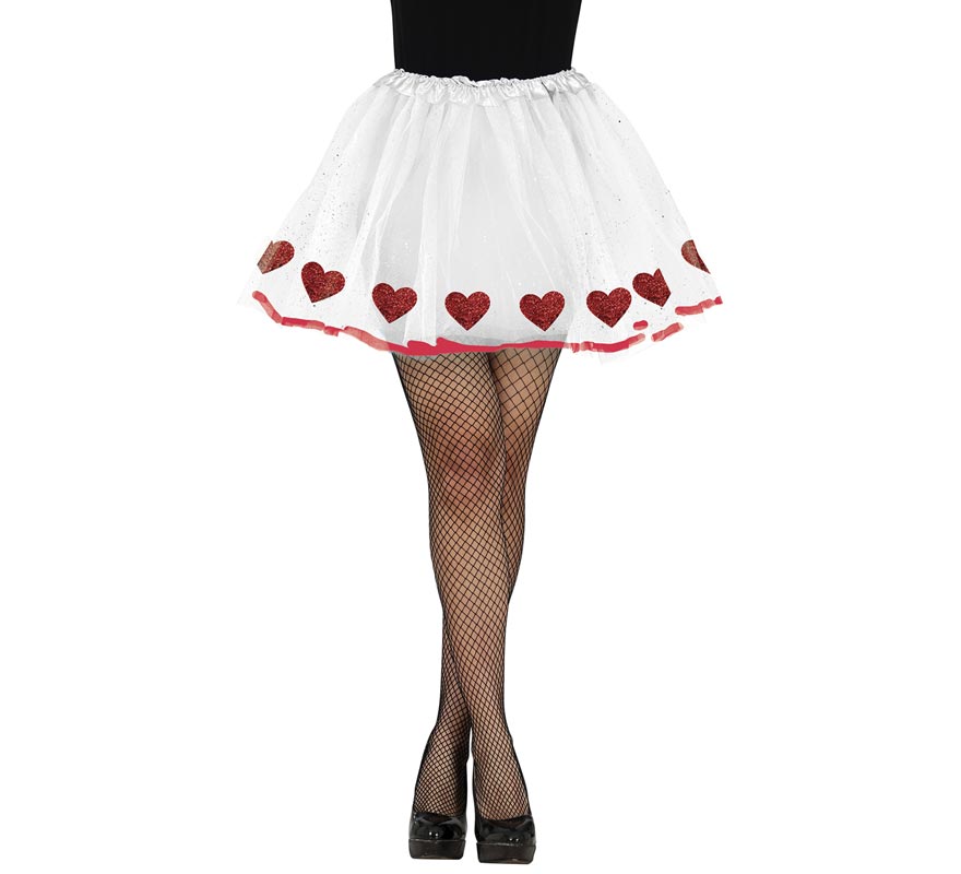 Tutú de Corazones de 40 cm para mujer-B
