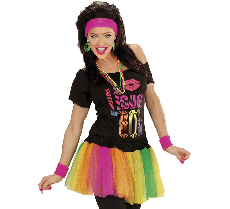 Tutú Multicolor neón-B