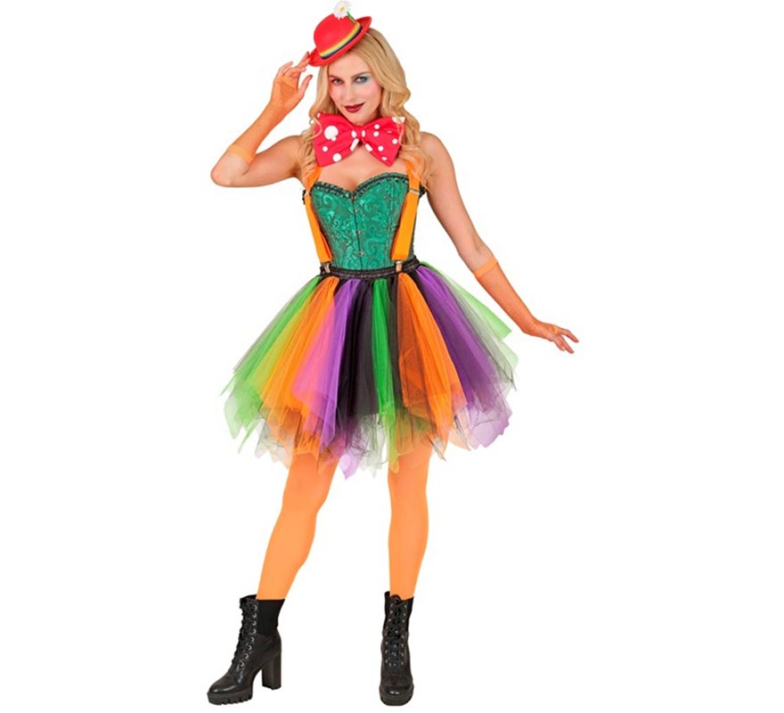 Tutú Multicolor para mujer-B