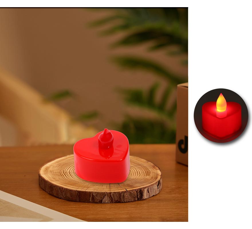 Vela Coração de 4cm-B