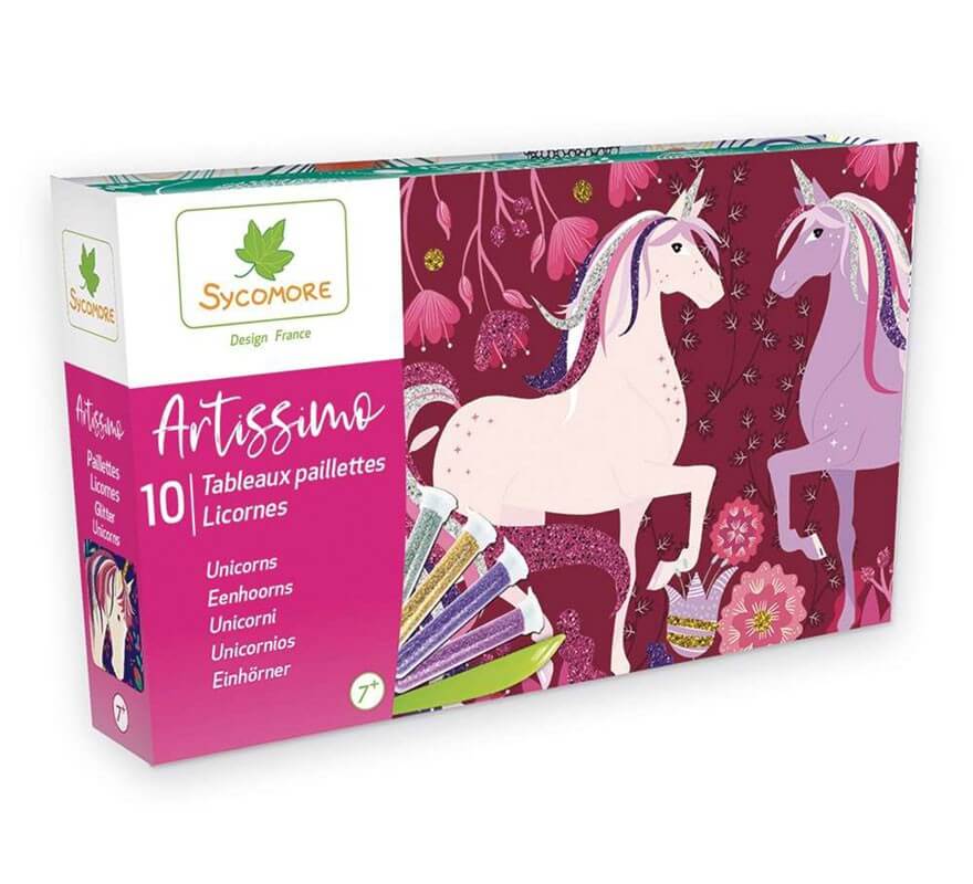 Conjunto criativo Artissimo Glitter My Unicorns