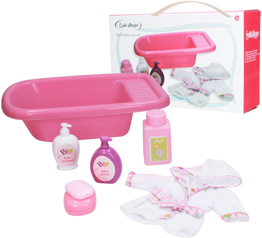 Set de 7 piezas de Baño para Muñecas