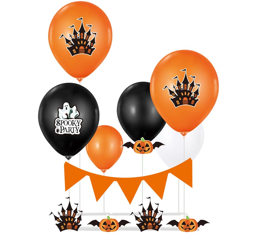 Halloween Set: Balloon Column 16 Pieces