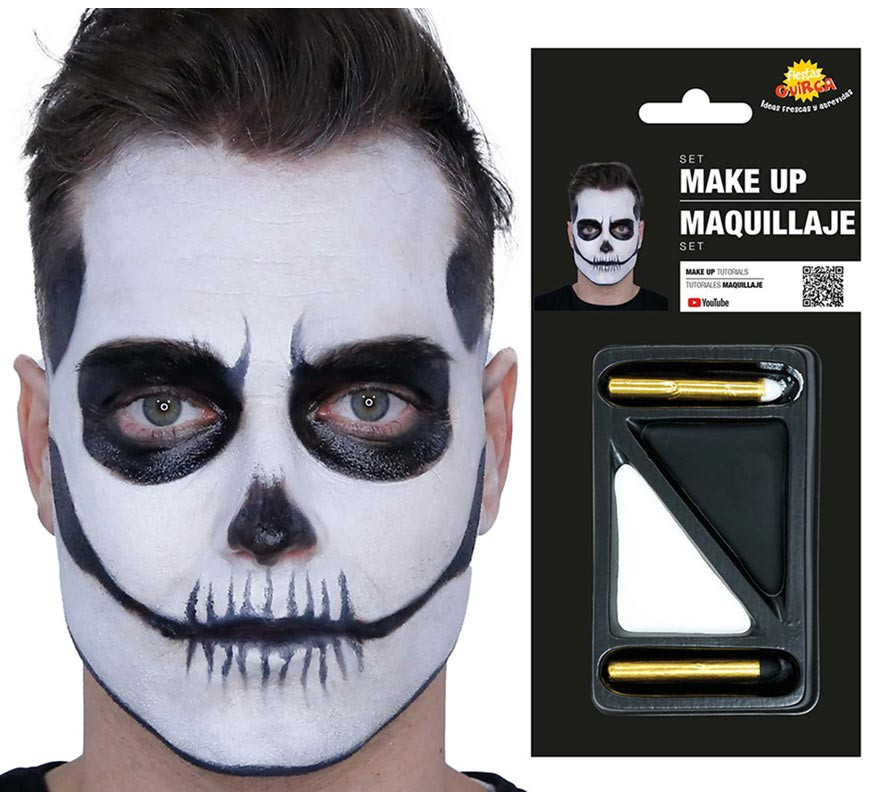 Skeleton Makeup Set