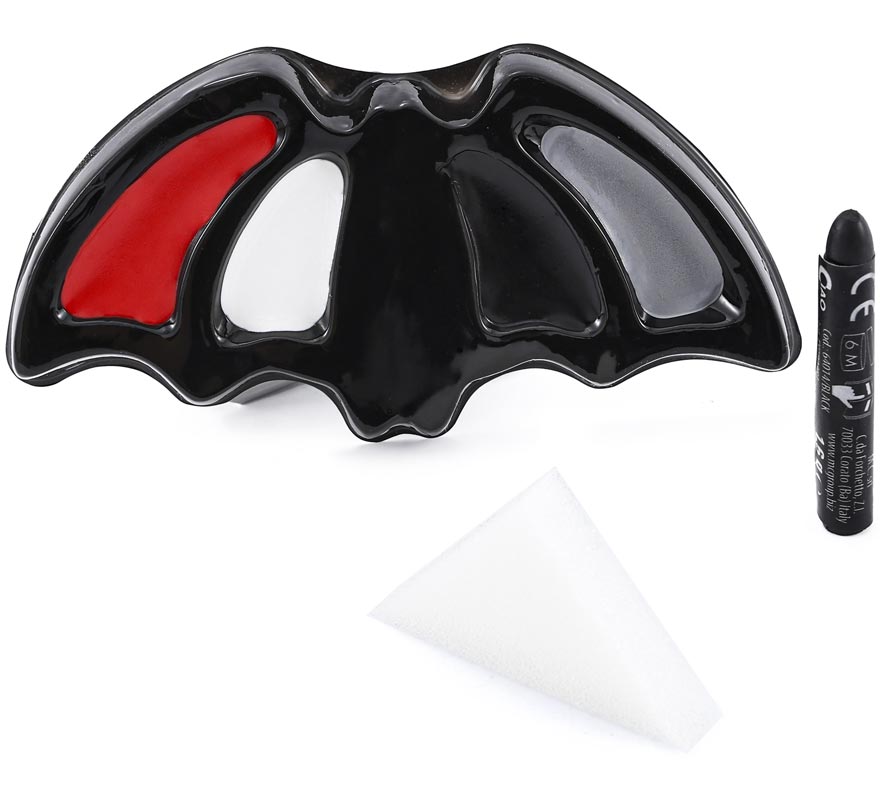 Conjunto de maquiagem de morcego