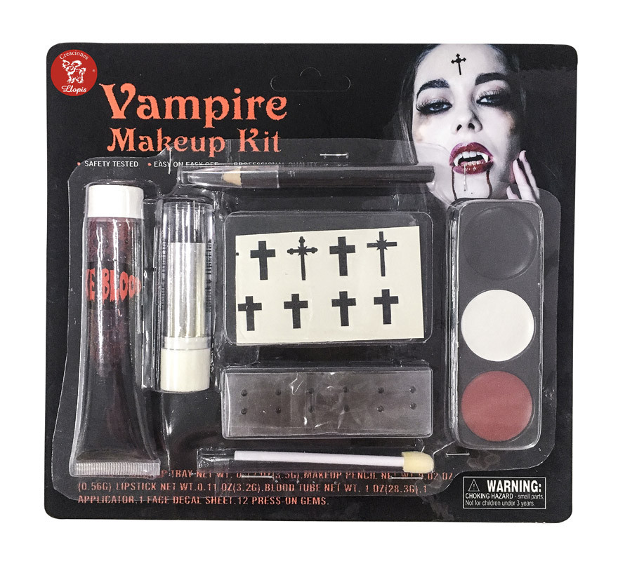 VAMPIRO, Maquiagem Fácil e Rápida (Vampire Makeup Tutorial)