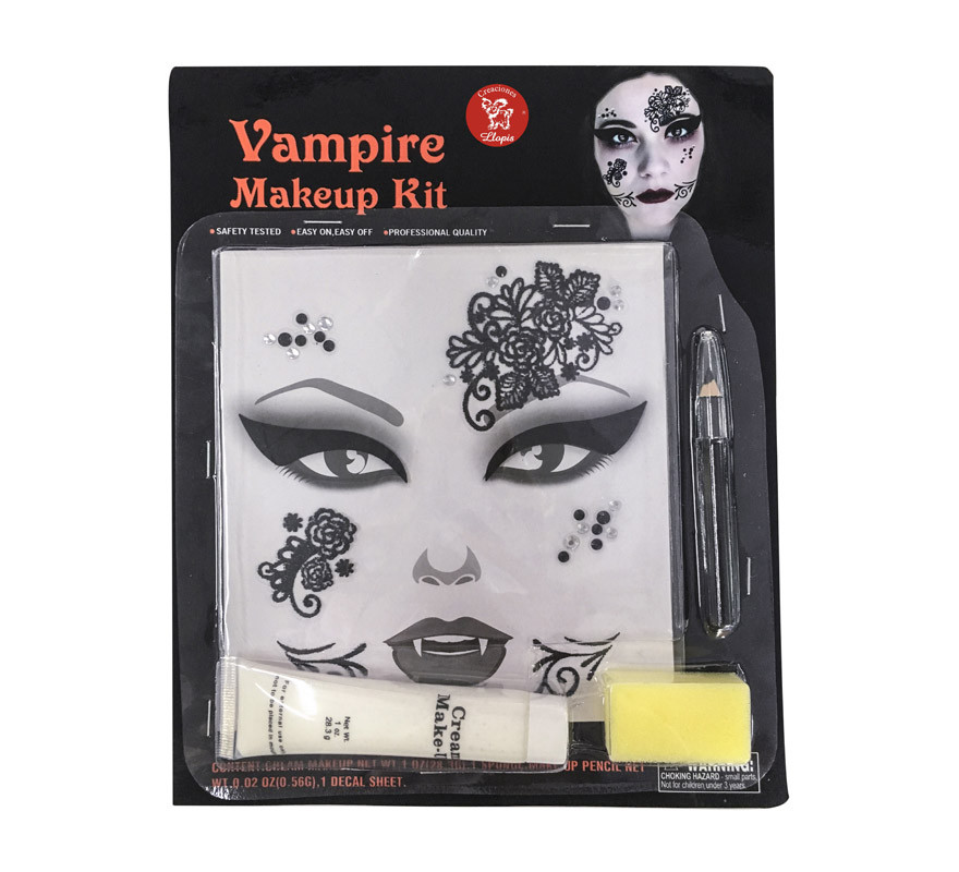 Maquiagem Clássica de Vampiro