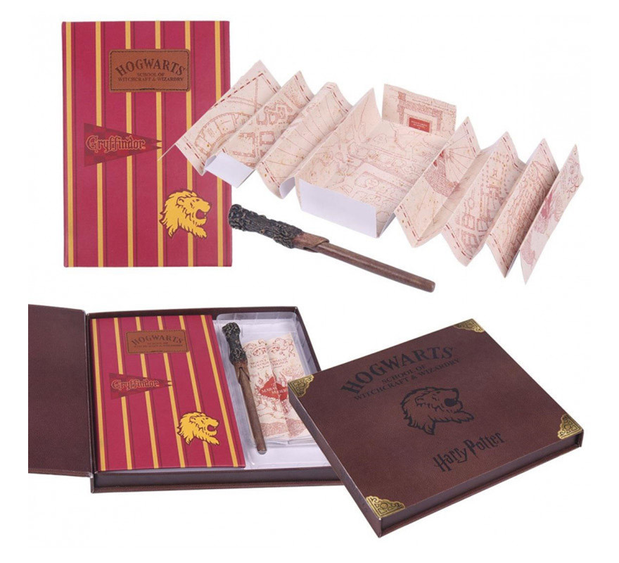 Conjunto de artigos de papelaria de luxo Harry Potter Hogwarts Conjunto de artigos de papelaria de luxo Harry Potter Hogwarts