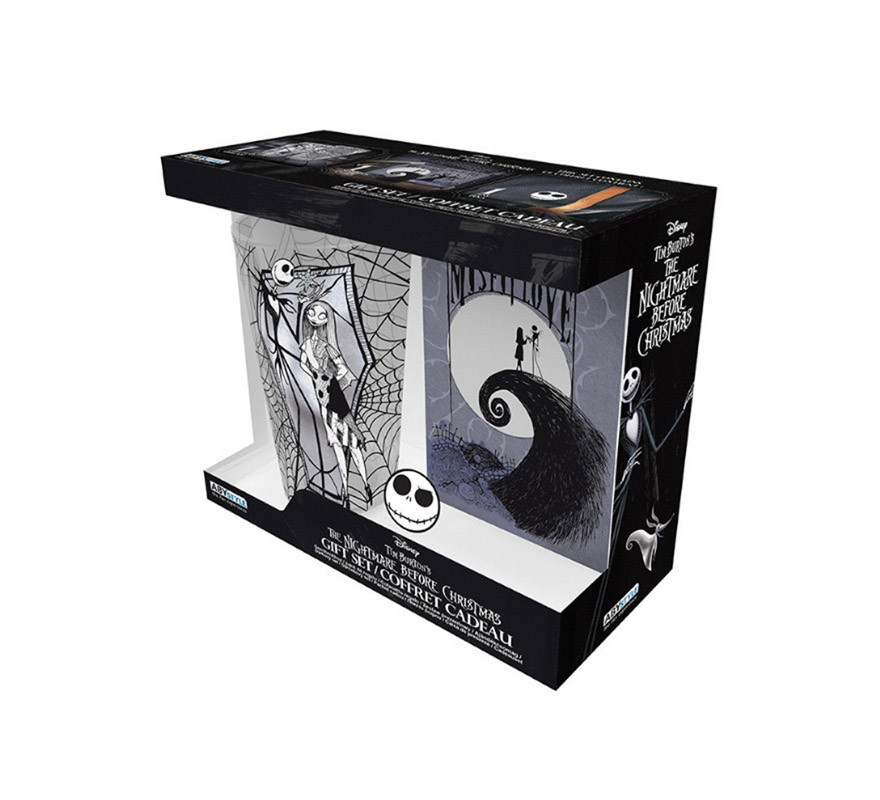 Gift Set Nightmare Before Christmas Tumbler + Pin + Notebook