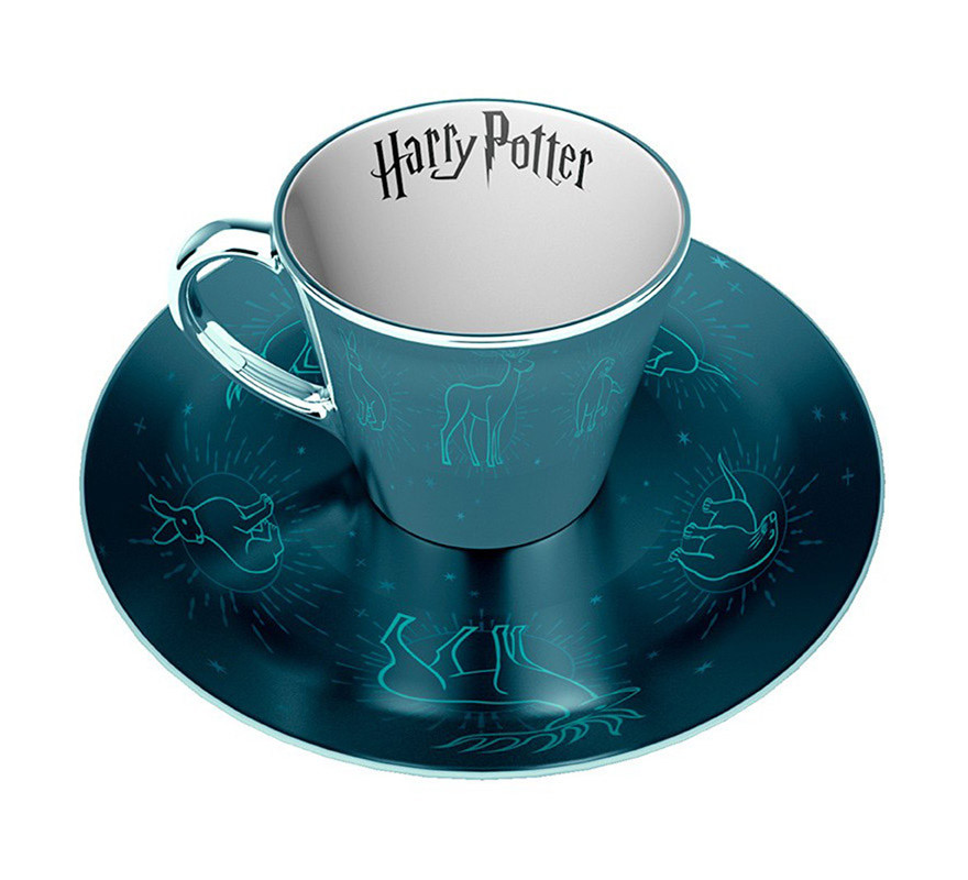 Harry Potter Patronus Coffee Cup and Saucer Set