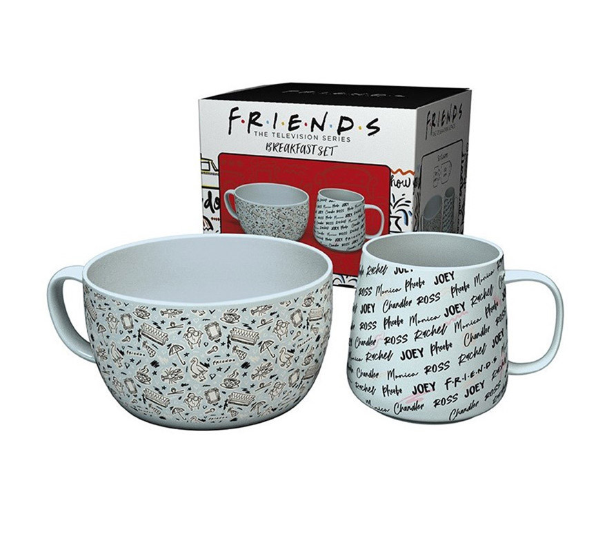 Friends Icons Breakfast Cups Set