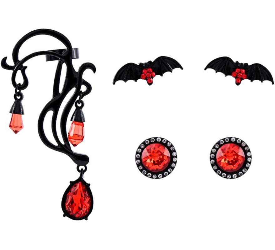 Bat Jewelry Set