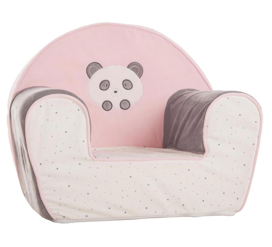 Poltrona Panda Bear em várias cores de 44X34X53 cm