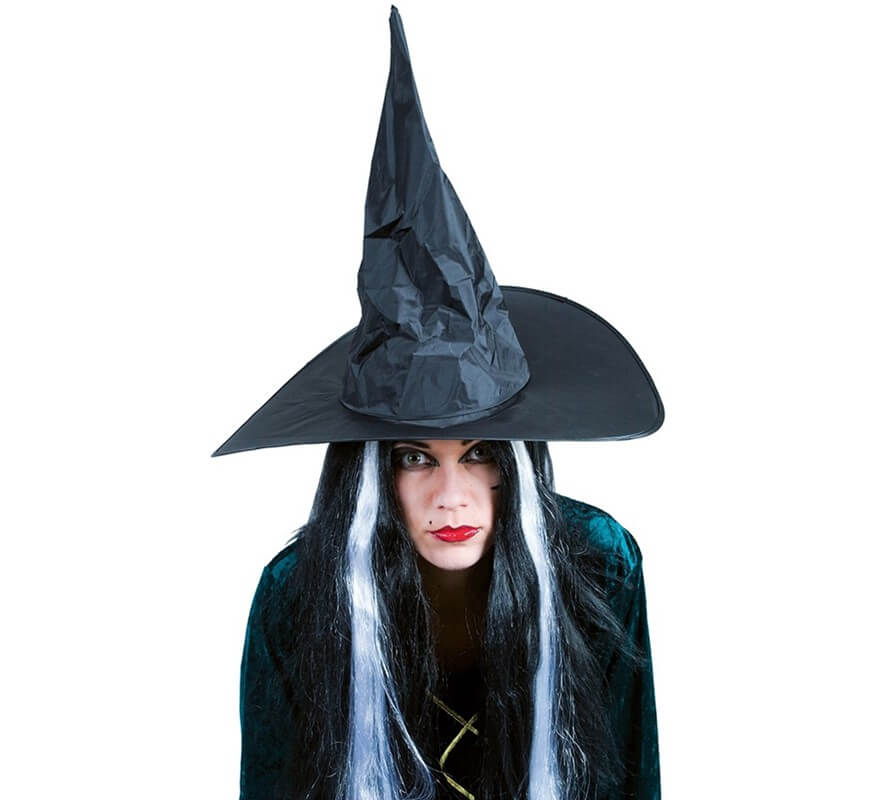 Children's black witch hat