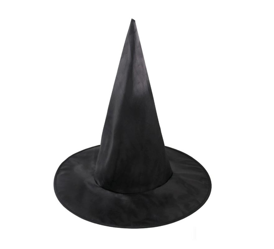 38cm adult black witch hat