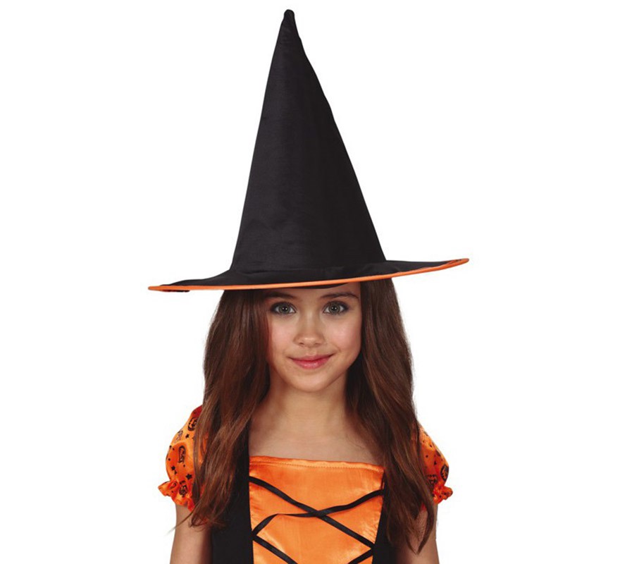 Children's Black Witch Hat