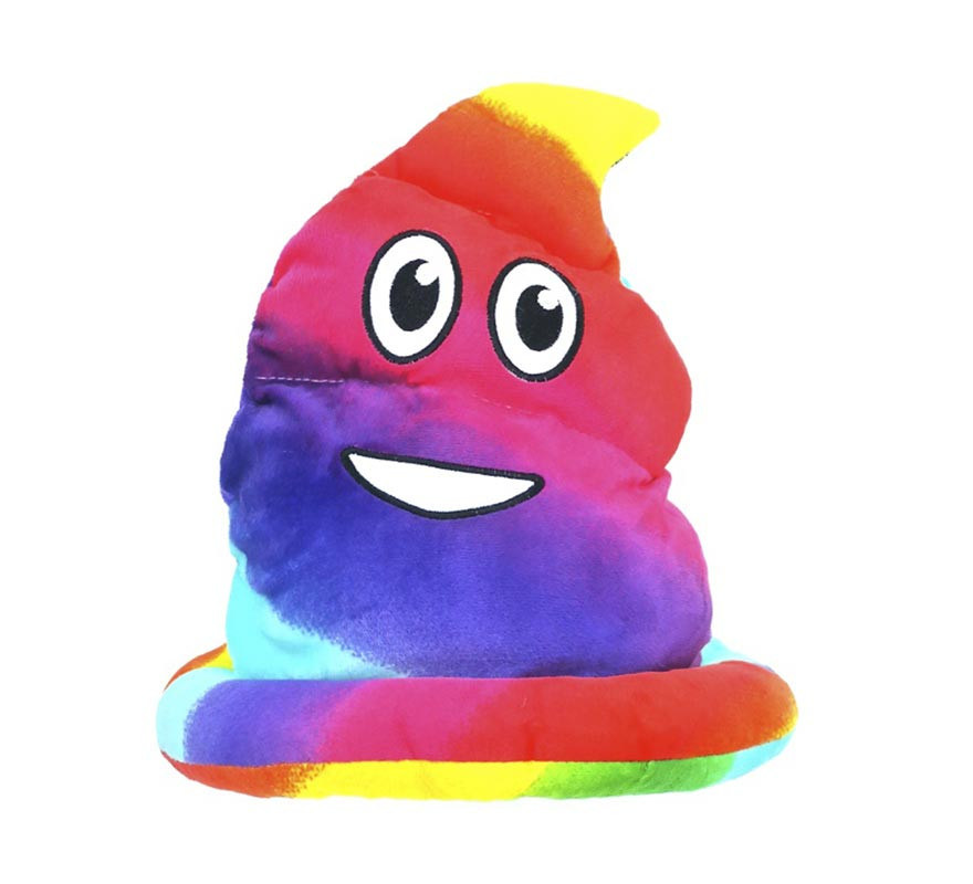 Multicolor Poop Hat