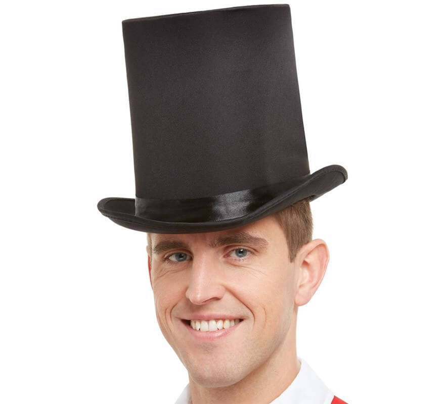 Sombrero de Copa Negro para adultos