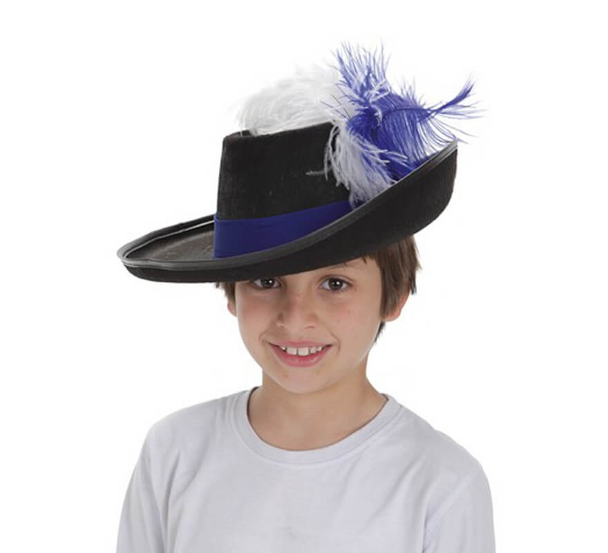 Sombrero de Mosquetero con pluma