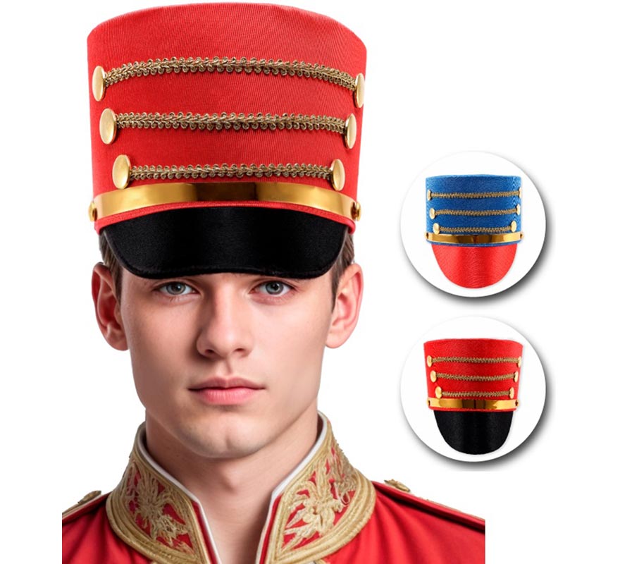 Royal Soldier Hat in Assorted Colors Adult