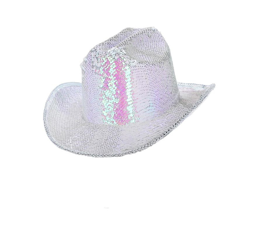 Chapeau De Cowboy à Paillettes LED – Style Jungkook Merch – Unisexe – Parfait Pour Concerts, Fêtes Et Déguisements