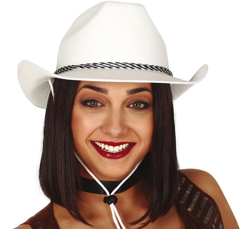 Cappello Da Cowboy Fucsia Con Glitter