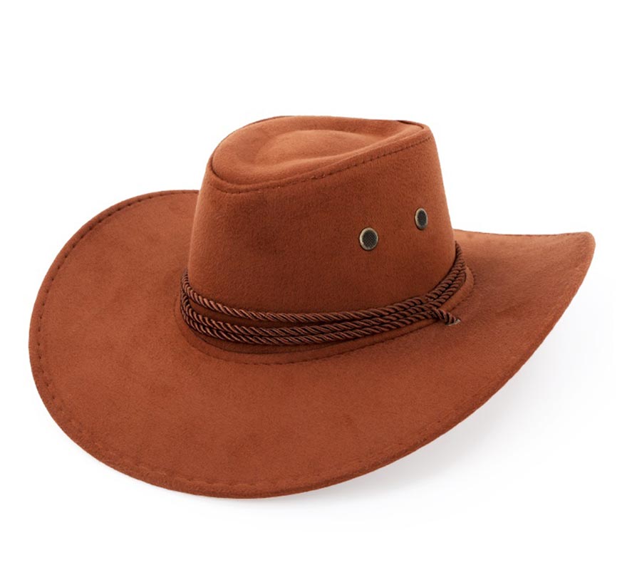 Cowboy hat in various colors with adult cord