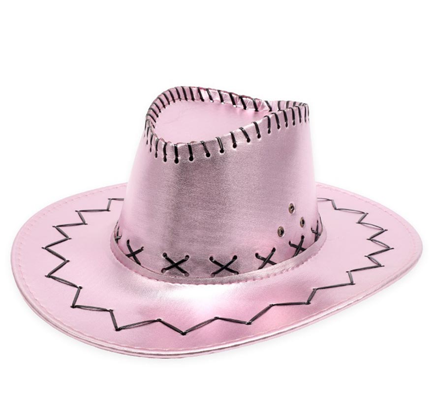 Chapéu de cowboy adulto em várias cores metálicas