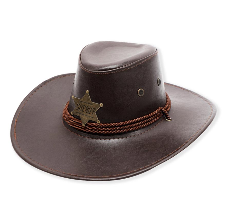 Adult Sheriff Cowboy Hat in Various Colors