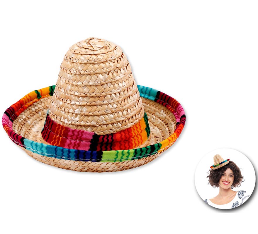 Multicolor Mini Mexican Hat