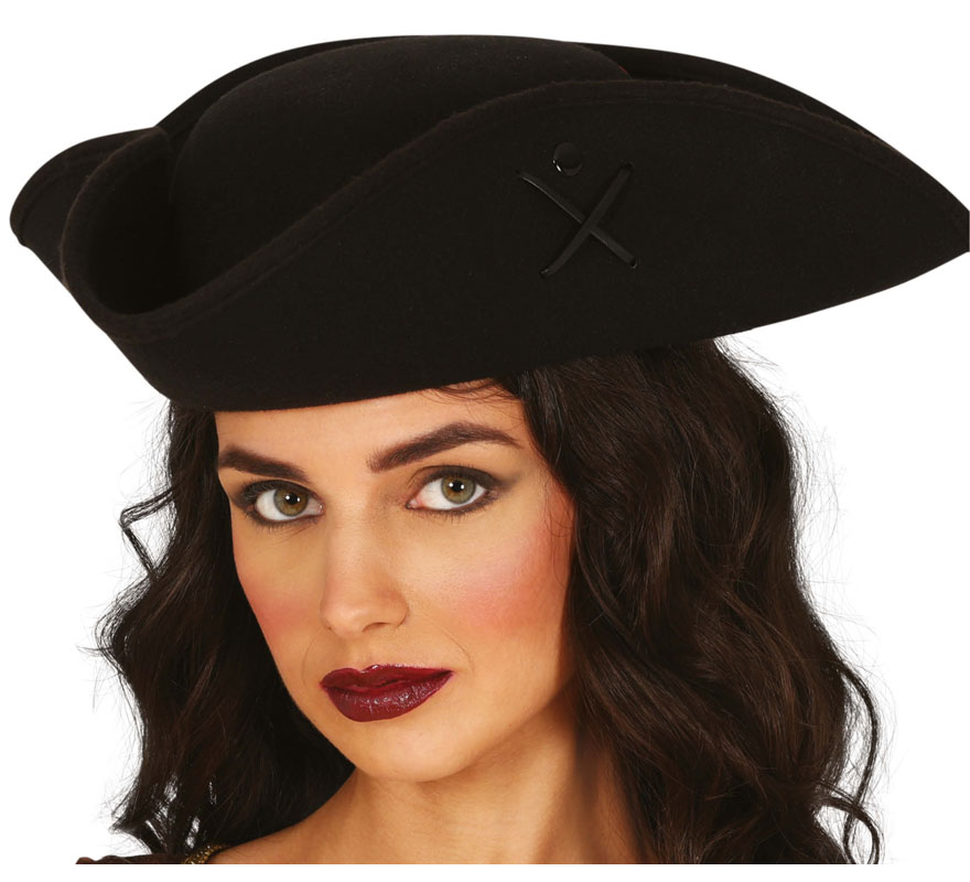 Adult felt pirate hat